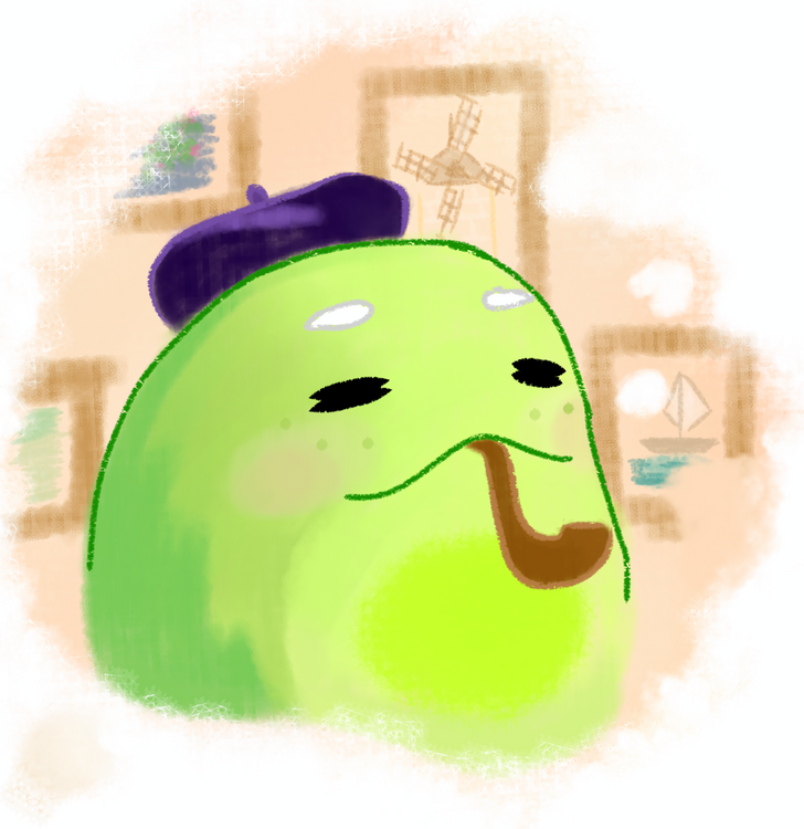 Portrait of a frog