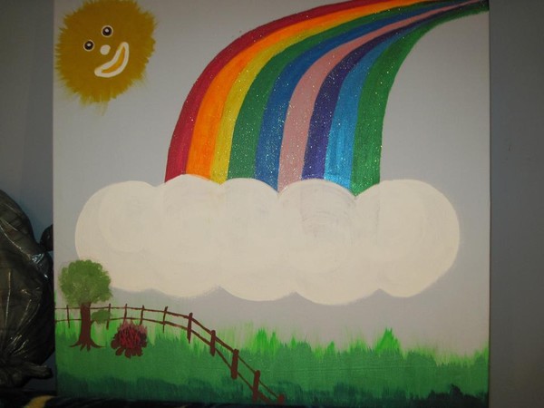 rainbow ends here