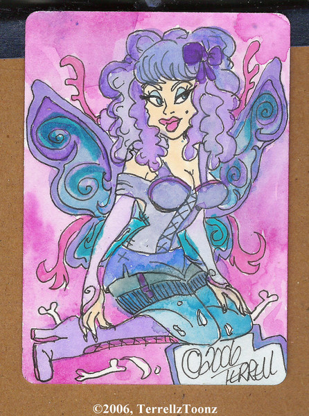 Gothic Fae ACEO