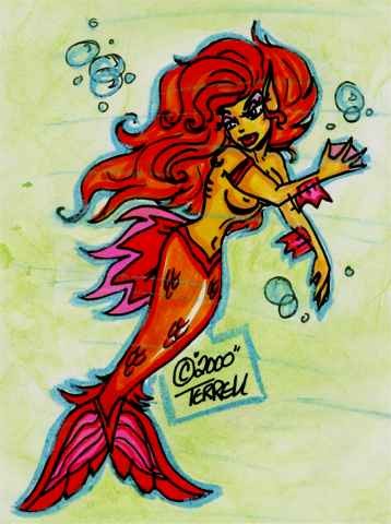 Yellow Mermaid