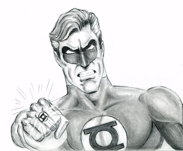 The Green Lantern Strikes!