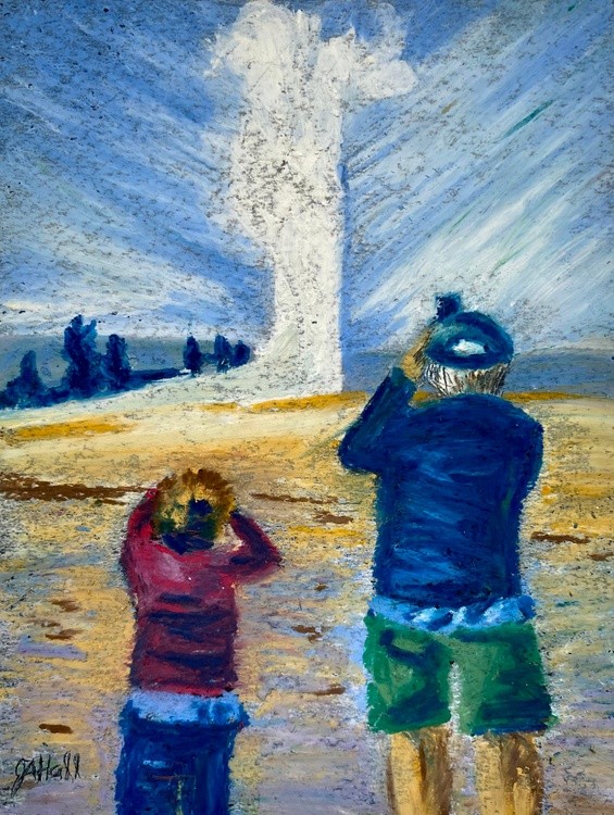 Michael and Joseph Old Faithful 