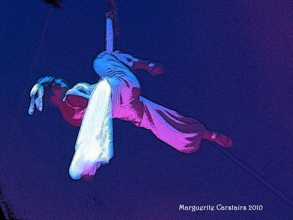 Suspended on a Ribbon