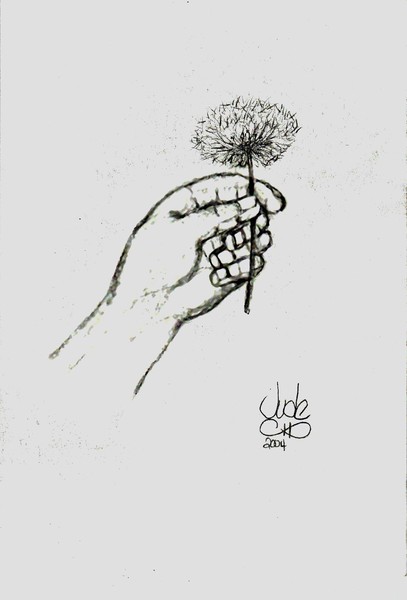 Here Mommy,  First Flower