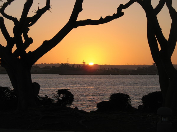 Sunset in San Diego