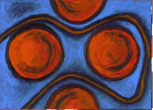 Orange is blue for you