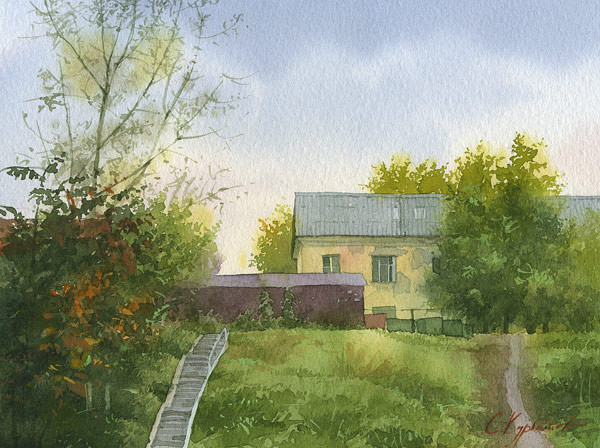 Old house in October