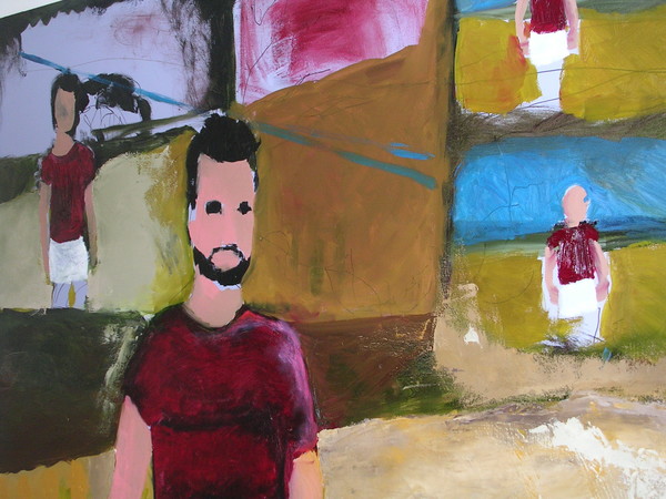 Bill at the Beach -- SOLD