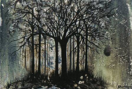 1.	The trees always are watching us in the dark!