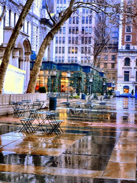 A Rainy day in New York