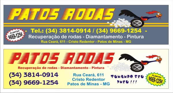 Folhinhas Patos Rodas