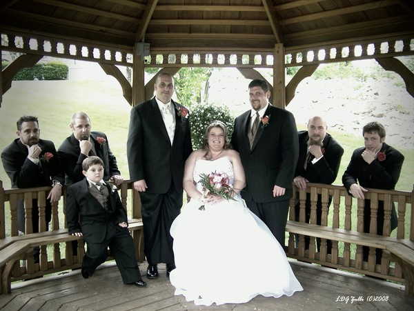 Lisa's Wedding Hint of Color