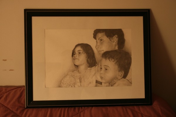 David and Chrissy with Mom