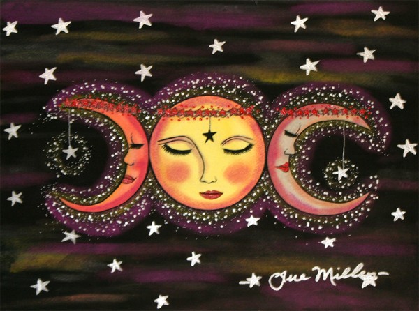 Triple Moon Art