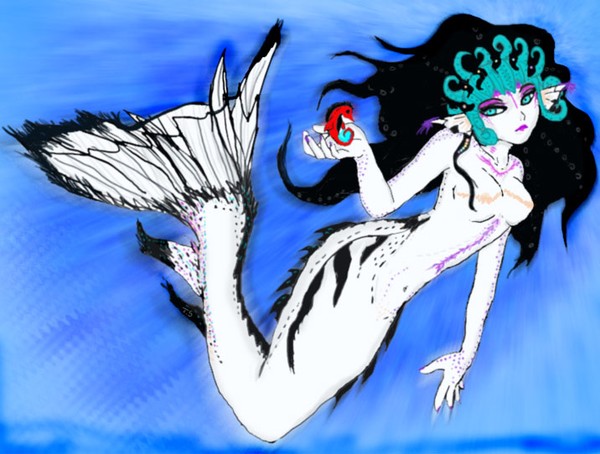 Aomi as a Mermaid