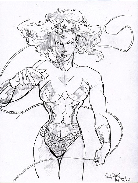 Wonder Woman sketch