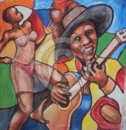 One man guitar