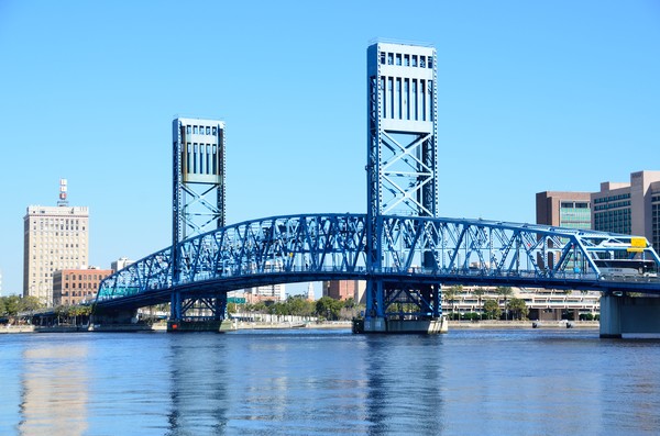 Jacksonville Blue Main Street Bridge