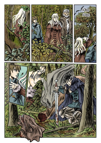 'The sword' page 1