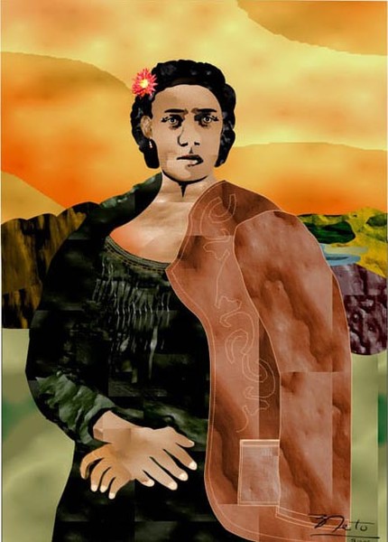 Woman in cangaço 