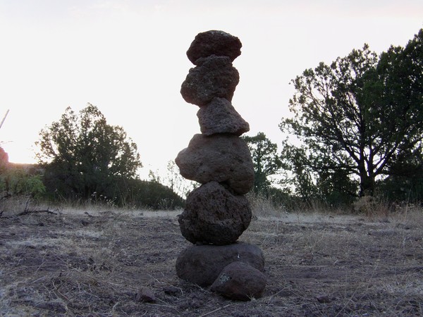 Stones Pillar Sculpture 3