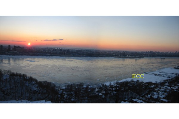 Sunrise on Hudson