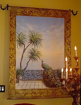 Peacock Tapestry