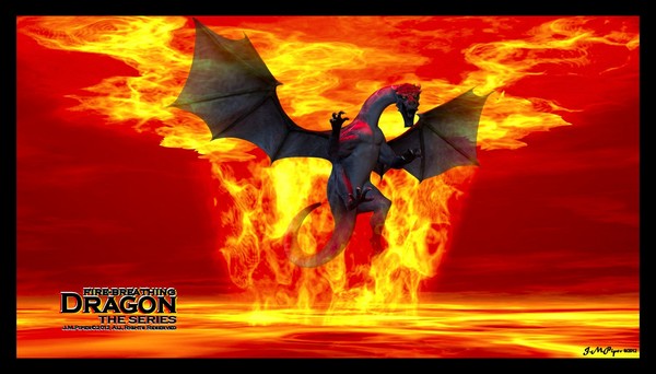 Fire Breathing Dragon Series - 2 of 10