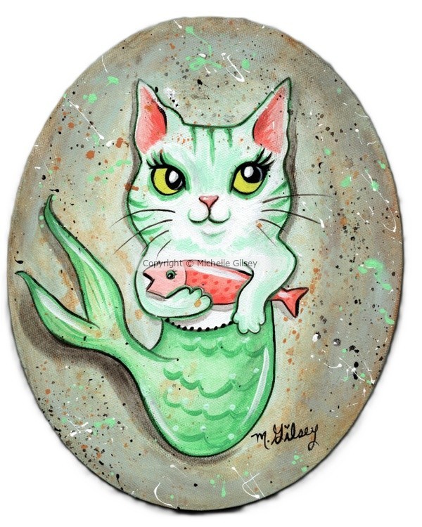Punky Purrrmaid Minty 