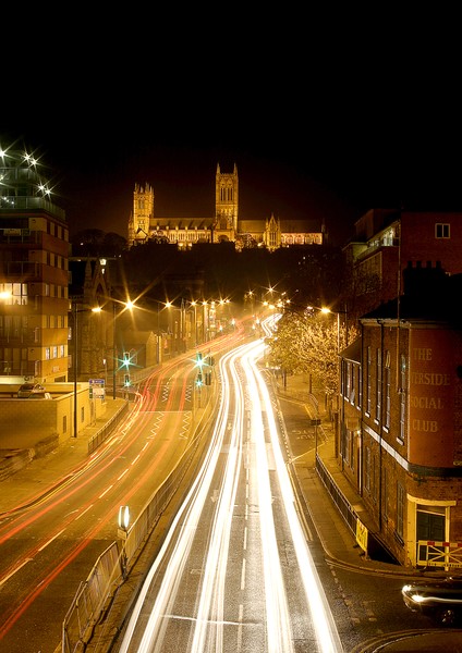 Lincoln Cathedral  Broadgate view.