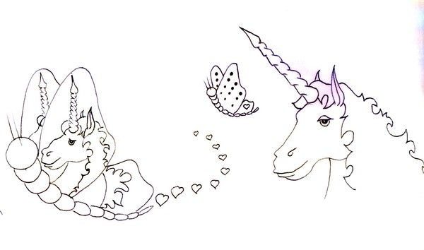 Butterflies and Unicorn