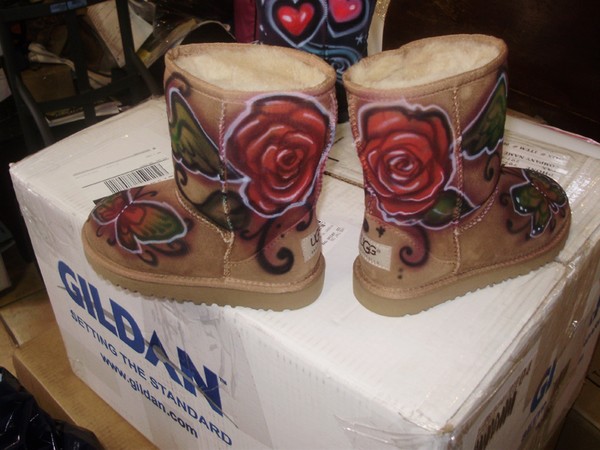 Airbrushed UGGS