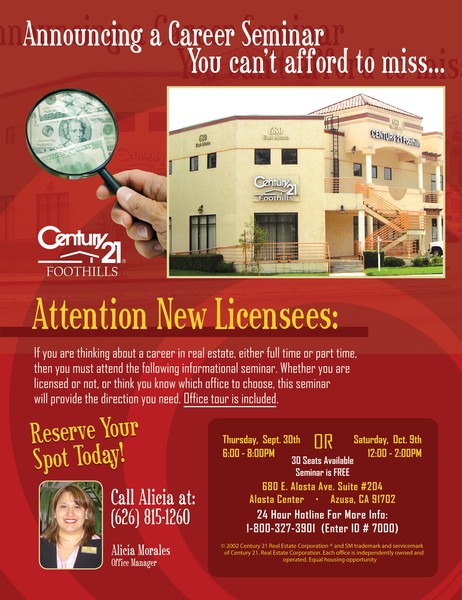 Century21 Foothills Ad