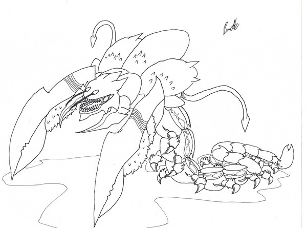 alien crabs... they itch