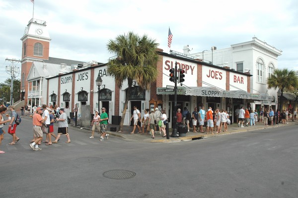 The corner of Duval and Green Streets