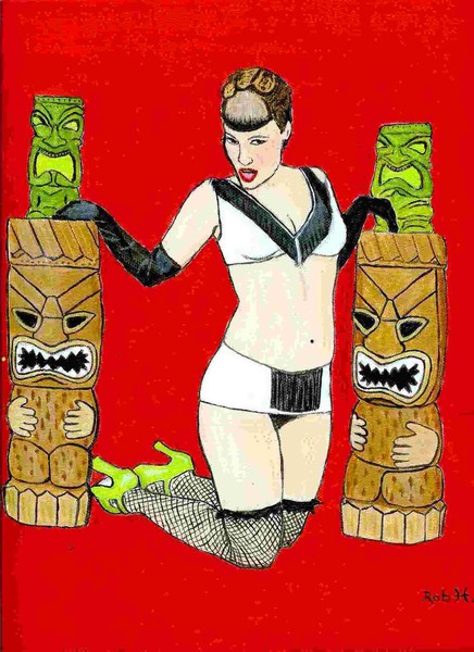 Ida von Mew and tikis