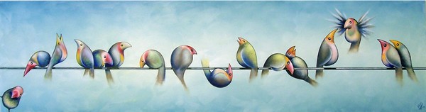 Finches On Parade