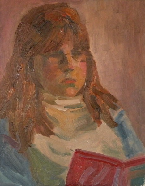 Young Girl Reading