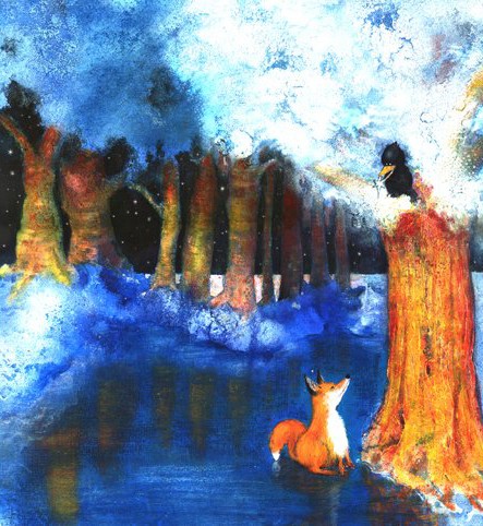 the fox and the corbel