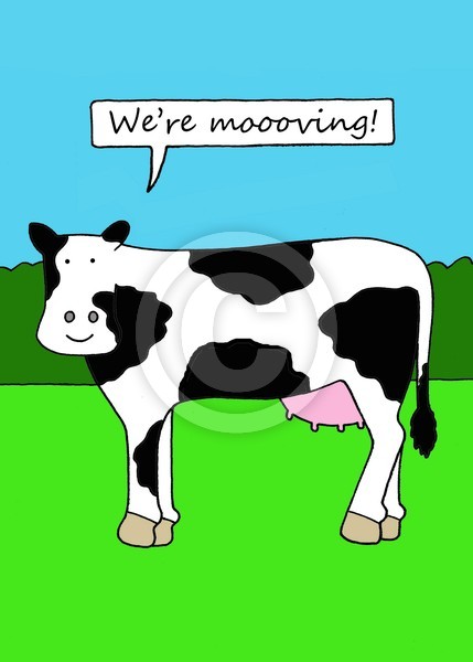 We're mooving!