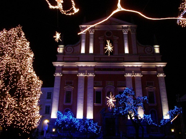 Ljubljana-hometown-Slovenia-St. Francisco church