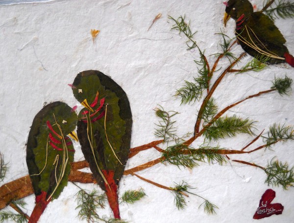 Birds in Love Wishing every one Joyous 2016