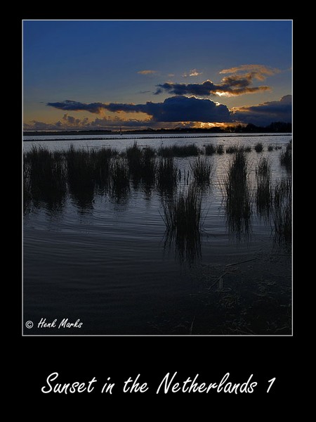 Sunset in the Netherlands 1