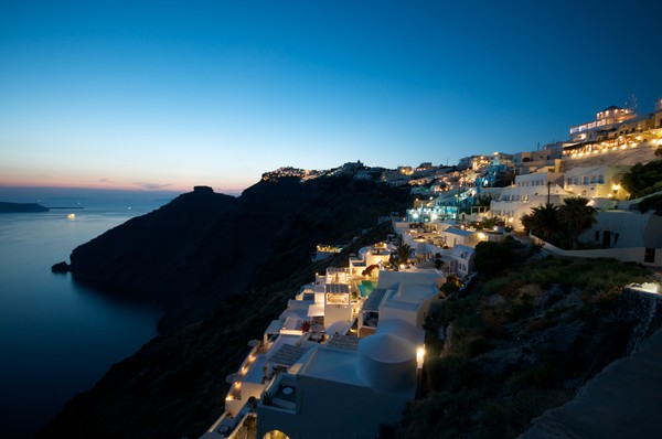 Firostefani By Night