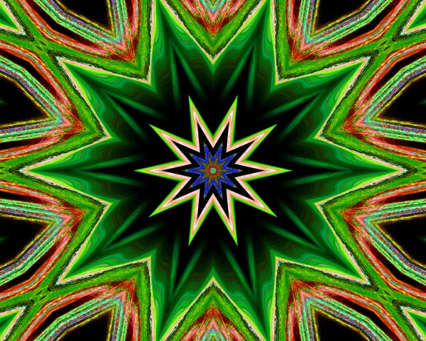 lost in green