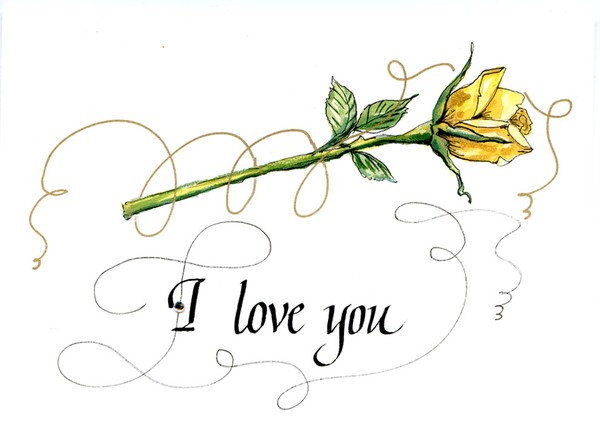 Floral Greeting Card