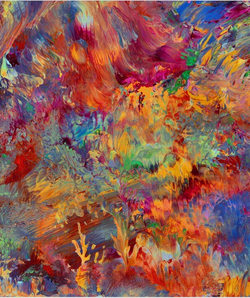 coral reef blooms