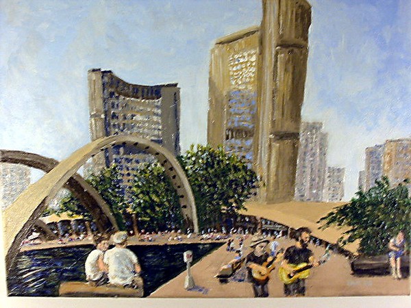 Nathan Phillips Square Toronto City Hall