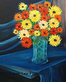 Flowers in Vase III