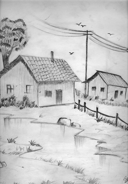 Rare sketches of rural life in northern Vietnam 20th century  Vietnam Times